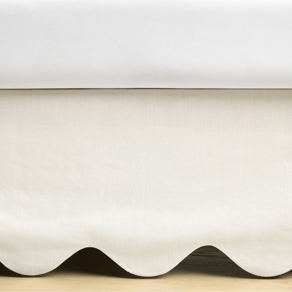 Pottery barn crib skirt